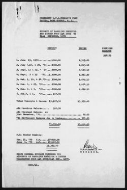 Totota Farm Fuel Invoices and Receipts, 1967-1971