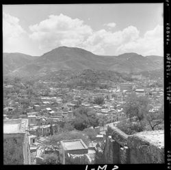 View of Guanajuato from cemetery.