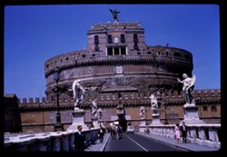 Castel Sant ' Angelo from Ponte Angelo ROME