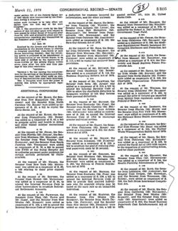 Added Eagleton as co-sponsor to S. 414, patents, March 21, 1979