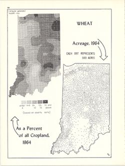 Wheat acreage, 1964