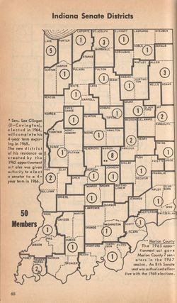 Indiana Senate districts