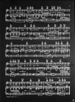 Woman likes to be told, February 15, 1950, Piano-vocal score