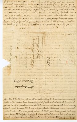Amphlett, William, New Harmony to William Maclure, Mexico., 1839 April 22