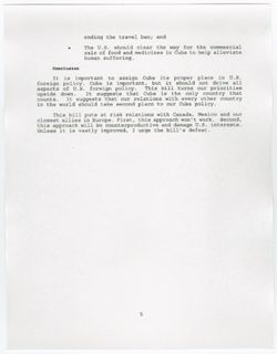 X. June 30, 1995Opening Statement, Cuban Liberty and Democratic Solidarity Act