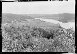 View of Ohio River from Mt. Eden, Crawford County