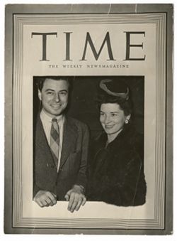 Robert and Patricia Coughlan at Time Inc. party