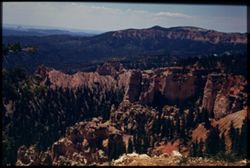 Distant view across southern part of Bryce Canyon