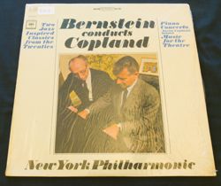 Bernstein Conducts Copland, Piano Concerto, Music for the Theatre  Columbia Records