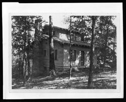 Mrs. M.O. Stoddard's home, overlooking Salt Creek