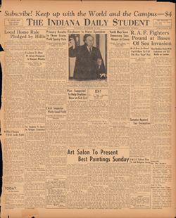 1940-09-19, Indiana Daily Student