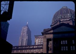 Board of Trade Tower and Court House dome.
