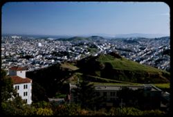 San Francisco. View southeast from Buena Vista Park.