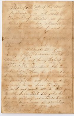 Correspondence, 1861, Sept.-Dec.