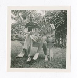 Ben and Jane Perkins at picnic
