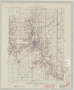 Danville quadrangle, Illinois-Indiana : topographic sheet [1946 reprint]