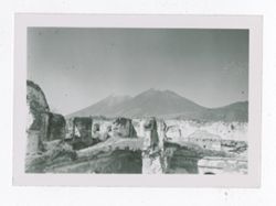 Ruins and mountains