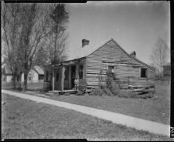 Nashville, old house on the Community Building, grounds