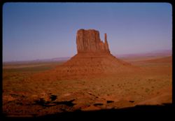 The Mitten. Navajo Tribal Park. Monument Valley.