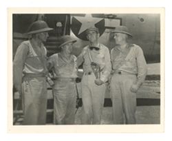 Roy Howard and three men