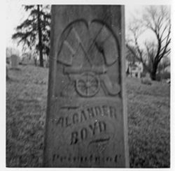 Flags, Cannon, Boyd. 20th Ind. Inf. Pvt.