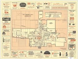 Map of Nappanee, Indiana: celebrating its 60th anniversary as a city