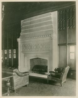 University Club - fireplace 2