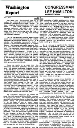 1. Jan 5, 1983: Omnibus Bills [budget process]