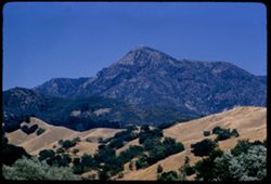 Mt. St. Helena from Calif. 128 near Kellogg