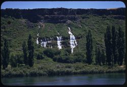 Falls from some of the Thousand Springs Snake river - Twin Falls county. IDAHO