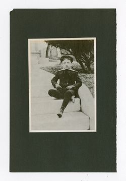 Roy Howard in military school as a child 19