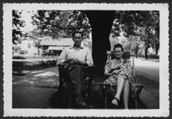 Blanche and Jim Robison, ca. 1955.