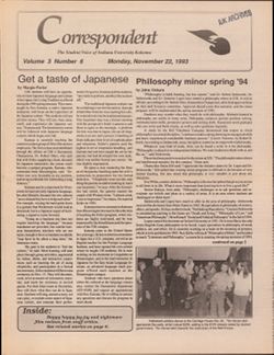 Thumbnail for 1993-11-22, The Correspondent
