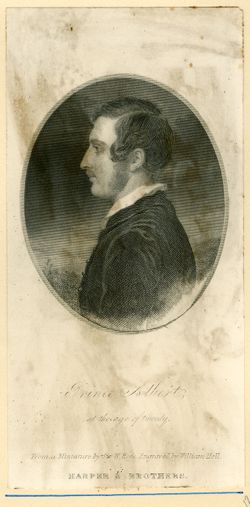 Prince Albert, at the age of twenty