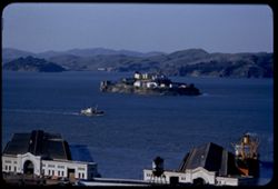 Alcatraz Island from Telegraph Hill