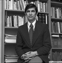 IU South Bend education professor Eldon Ruff, 1970s