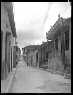Old street in Santiago