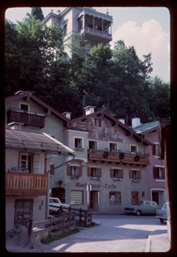 Berchtesgaden is a mountain town.