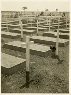 Graves of slave laborers