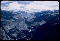 View east from Washburn Point. Yosemite.