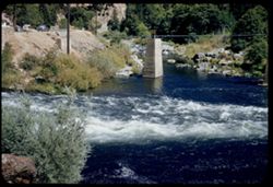North Fork Feather river tumbles into East Branch. Plumas county, Calif. above Belden.