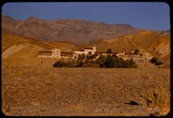 Furnace Creek Inn from south late afternoon Death Valley