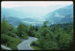 Looking toward Berchtesgaden from Obersalzberg