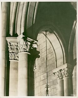 Riverside Church - Detail of Caps