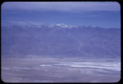 Telescope Peak (elev. 11045 ft) seen across Death Valley from Dante's View (5160')