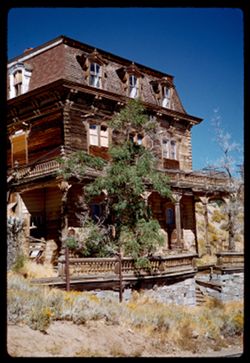 Old house in Virginia City.