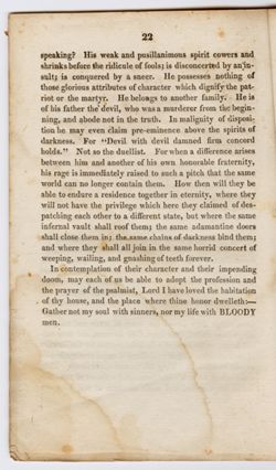 The Sin of Dueling,April 1827