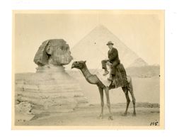 Man sitting on a camel
