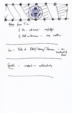 "Memo from T & L" [Hamilton’s handwritten notes]
