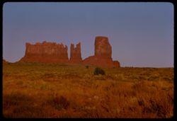 Mounument Valley. Castle Butte=Bear and Rabbit=Stage coach.